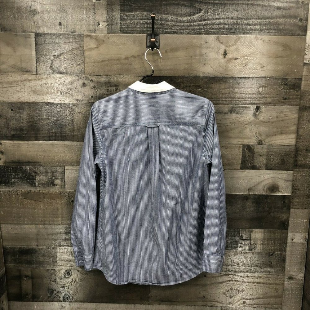 Tommy Hilfiger Collared Striped Shirt Size Medium - Picture 7 of 7